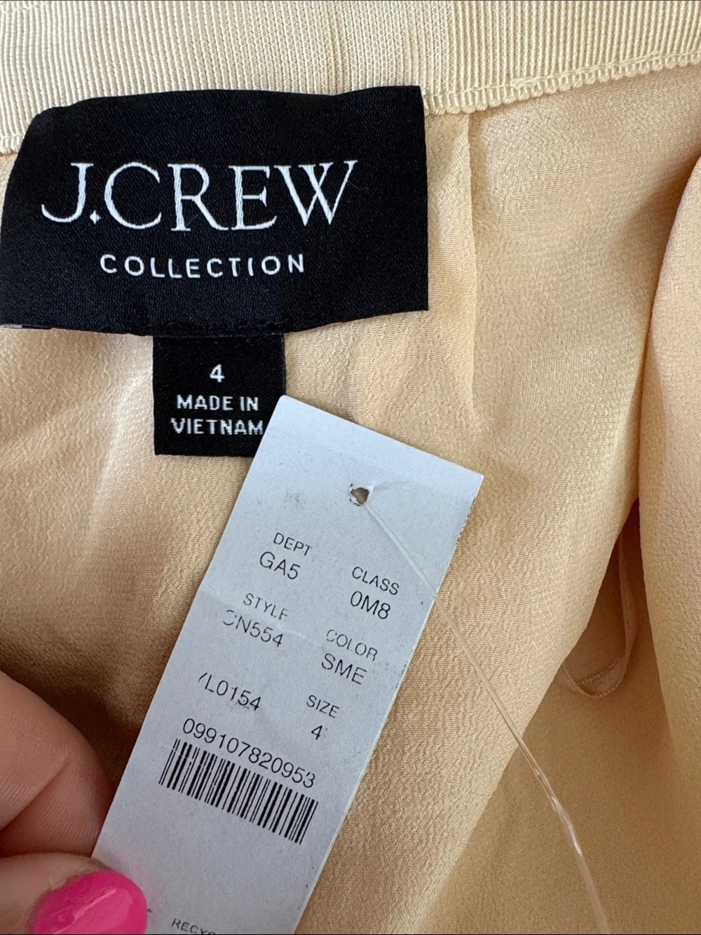 NWT J Crew Collection ruffle-tier midi skirt Size 4
